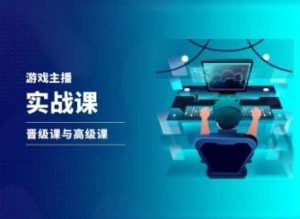 游戏直播实战课，抖音直播晋级课与高级课-网创项目总站