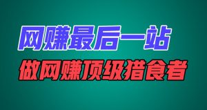 网赚最后一站，卖项目，做网赚顶级猎食者-网创项目总站