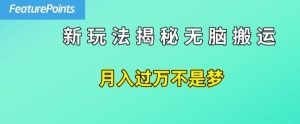 简单操作，每天50美元收入，搬运就是赚钱的秘诀【揭秘】-网创项目总站