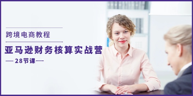 （11706期）跨境电商教程：亚马逊-财务核算实战营（28节课）-网创项目总站