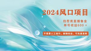 （11868期）小白轻松入手，当天收益600➕，可批量可复制-网创项目总站
