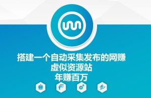搭建一个自动采集发布的网创虚似资源站年赚百W【揭秘】-网创项目总站
