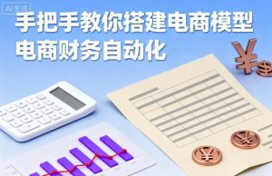 手把手教你搭建电商模型-电商财务自动化-网创项目总站