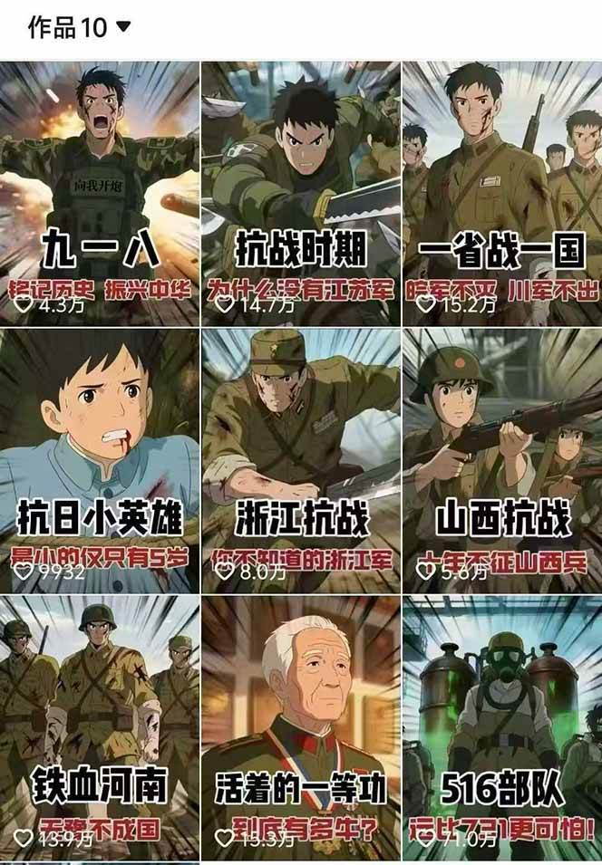 图片[1]-动漫历史类视频制作全流程，学文案撰写、分镜提示词，掌握动漫图生成+抠图配音剪辑-网创项目总站
