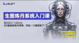 LibLibAI哩布哩布生图炼丹系统入门课，从生图到炼丹，只学这一门就够了-网创项目总站