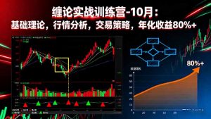 缠论实战训练营-10月：基础理论，行情分析，交易策略，年化收益80%+-网创项目总站