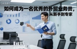 如何成为一名优秀的外贸业务员，从新手到专家-网创项目总站