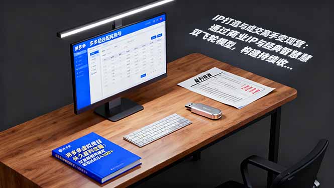 IP打造与成交高手变现营:通过商业IP+经典智慧双飞轮模型 构建持续收钱系统-网创项目总站