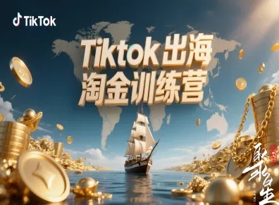 Tiktok出海淘金训练营，跨境电商TK实战变现-网创项目总站