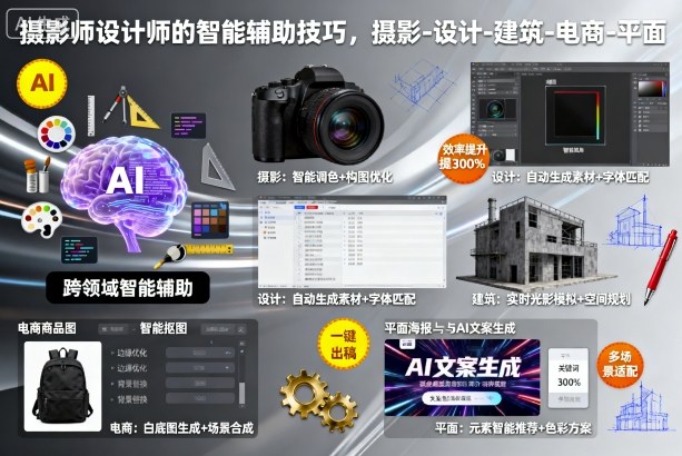 摄影师设计师的智能辅助技巧，摄影-设计-建筑-电商-平面-网创项目总站