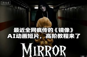 付费文章：最近全网疯传的《镜像》AI动画短片，高阶教程来了-网创项目总站