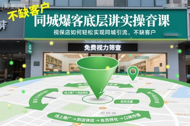 同城爆客底层实操课，视保店如何轻松实现同城引流，不缺客户！-网创项目总站
