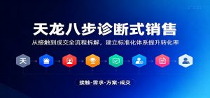 天龙八步诊断式销售，从接触到成交全流程拆解，建立标准化体系提升转化率-网创项目总站