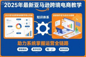 2025年最新亚马逊跨境电商教学，助力卖家系统掌握亚马逊运营全链路知识-网创项目总站
