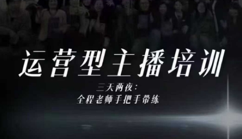 婉婉运营型主播培训线下课，主播四大能力，十小时线下录像+字幕，内容比线上课干-网创项目总站