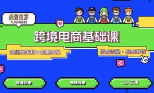 TikTok跨境电商基础课，专为想深耕跨境赛道的粉丝打造，解决抖音外站教学限制痛点-网创项目总站