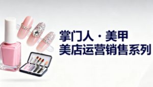 美甲店运营销售系列，助力美甲店老板及从业者提升运营、销售与管理能力-网创项目总站