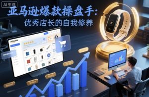 亚马逊爆款操盘手：优秀店长的自我修养-网创项目总站