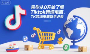 带你从0开始了解Tiktok跨境电商，TK跨境电商新手必看-网创项目总站