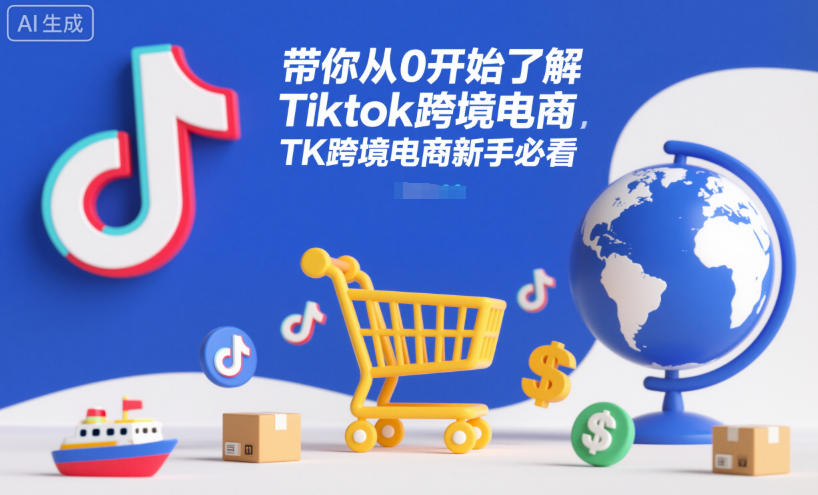 带你从0开始了解Tiktok跨境电商，TK跨境电商新手必看-网创项目总站