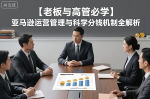 【老板与高管必学】亚马逊运营管理与科学分钱机制全解析-网创项目总站