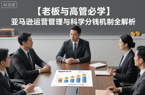 【老板与高管必学】亚马逊运营管理与科学分钱机制全解析-网创项目总站