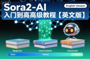 Sora2-AI入门到高级教程【英文版】-网创项目总站