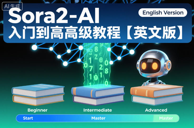 Sora2-AI入门到高级教程【英文版】-网创项目总站