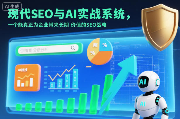 现代SEO与AI实战系统，一个能真正为企业带来长期价值的SEO战略(英语+中文字幕)-网创项目总站