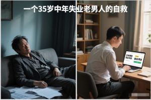 付费文章：一个35岁中年失业老男人的自救-网创项目总站