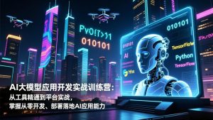 AI大模型应用开发实战训练营：从工具精通到平台实战，掌握从零开发、部署落地AI应用能力-网创项目总站