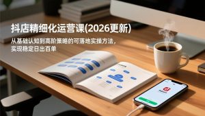 抖店精细化运营课(2026更新-网创项目总站