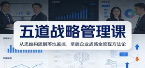 五道战略管理课：从思维构建到落地监控，掌握企业战略全流程方法论-网创项目总站