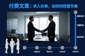 付费文章：求人办事，如何把握节奏-网创项目总站