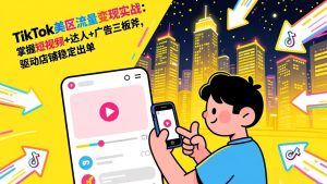 TikTok美区流量变现实战：掌握短视频+达人+广告三板斧，驱动店铺稳定出单-网创项目总站