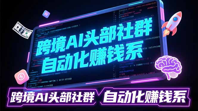 跨境AI头部社群前沿精选：聚焦可落地的AI实战经验，快速构建你的自动化赚钱系-网创项目总站