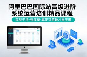 阿里巴巴国际站高级进阶系统运营培训精品课程，实战干货，强实操，真正可落地才是王道-网创项目总站