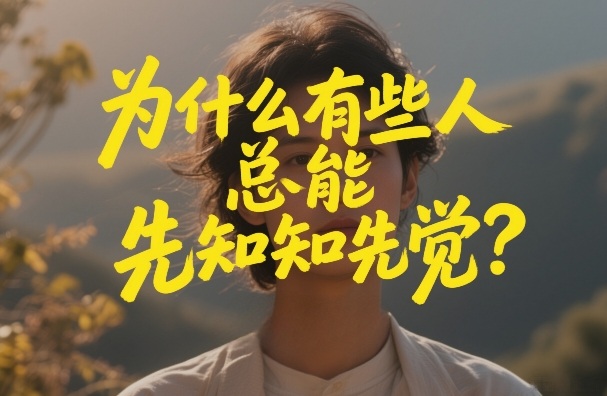 付费文章：为什么有些人总能先知先觉？-网创项目总站