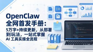 OpenClaw 全网首发手册：5万字+持续更新，从部署到玩法，一站式掌握 AI 工具实操全流程-网创项目总站
