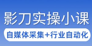 3天攻克影刀RPA：自媒体数据采集+行业自动化全流程-网创项目总站