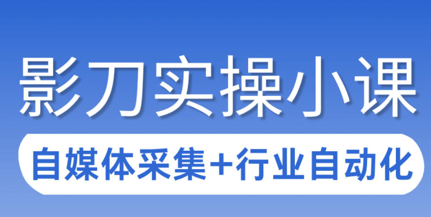 3天攻克影刀RPA：自媒体数据采集+行业自动化全流程-网创项目总站