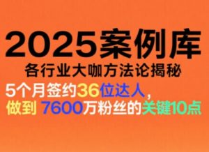波波来了案例库，收录各行业大咖的方法论，各行业大咖方法论揭秘(更新2026年3月)-网创项目总站