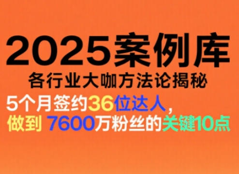 波波来了案例库，收录各行业大咖的方法论，各行业大咖方法论揭秘(更新2026年3月)-网创项目总站