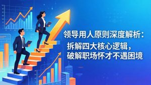 付费文章：领导用人原则深度解析：拆解四大核心逻辑，破解职场怀才不遇困境-网创项目总站