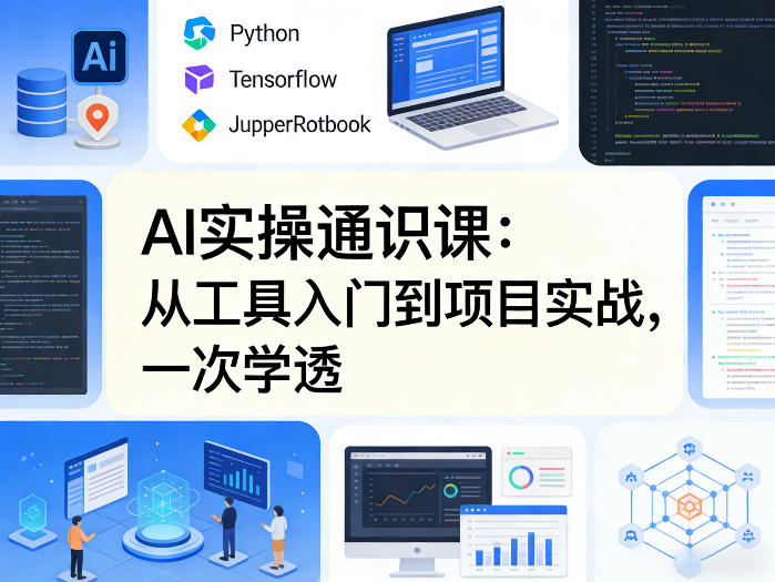 AI实操通识课，从工具入门到项目实战，一次学透-网创项目总站