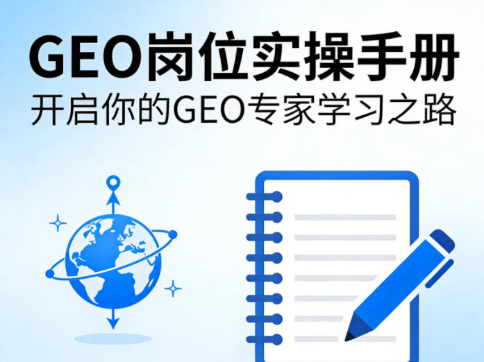 GEO岗位实操手册，开启你的GE0专家学习之路-网创项目总站