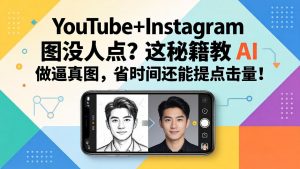 YouTube+Instagram图没人点？这秘籍教 AI 做逼真图，省时间还能提点击量-网创项目总站