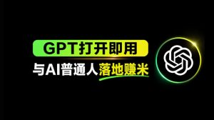 AI工具与变现，AI对于普通人怎么落地与收益-网创项目总站