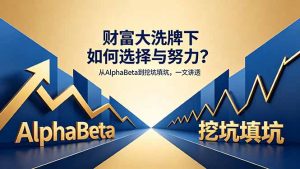 付费文章：财富大洗牌下如何选择与努力？从AlphaBeta到挖坑填坑，一文讲透-网创项目总站