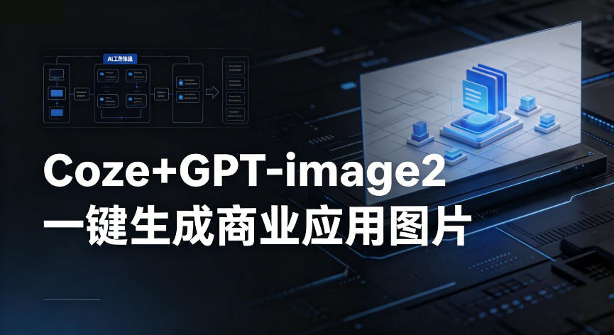 【Coze工作流搭建实操教程】coze+GPT-image2一键生成商业应用图片，全流程保姆级教学-网创项目总站
